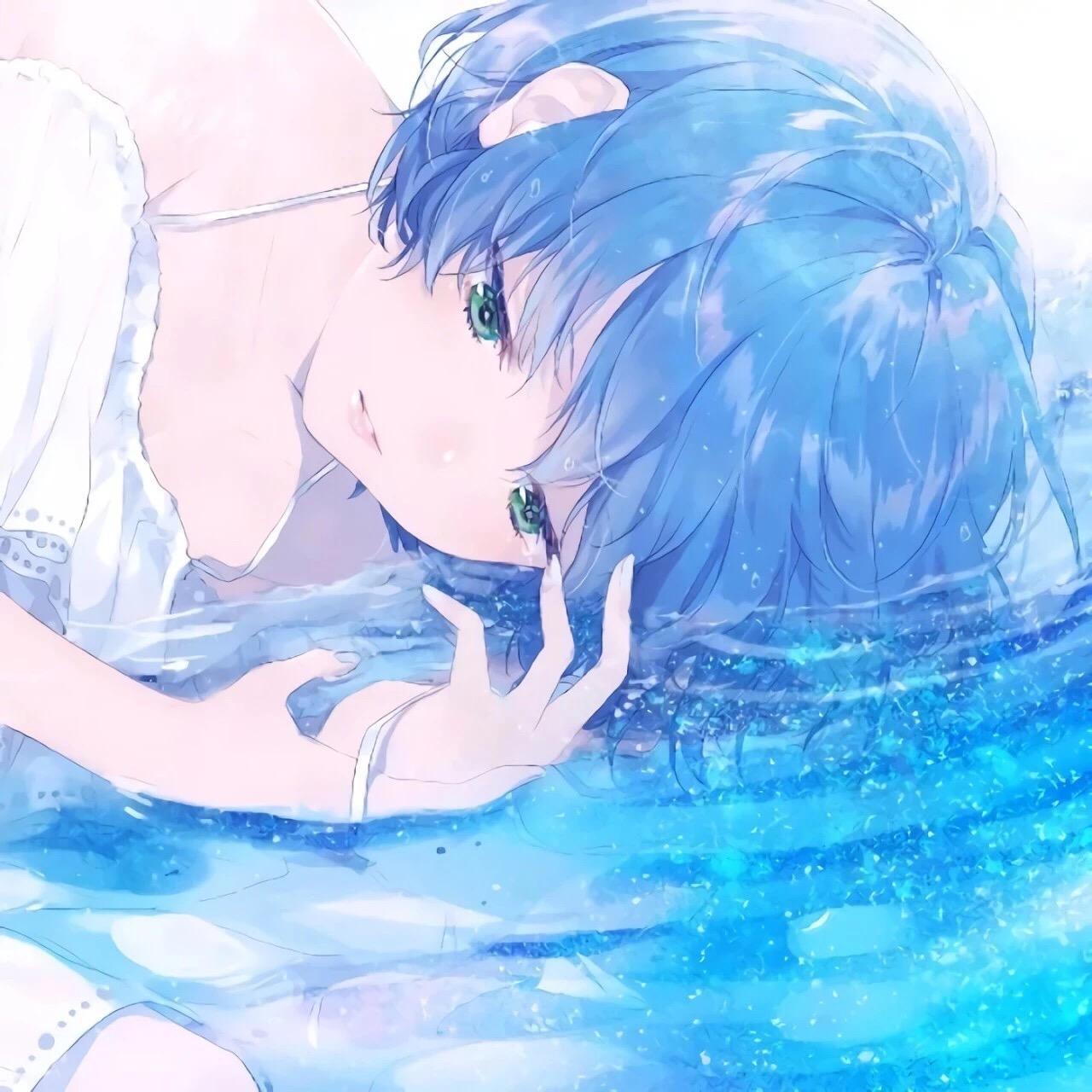 有没有女生沉溺深海的头像