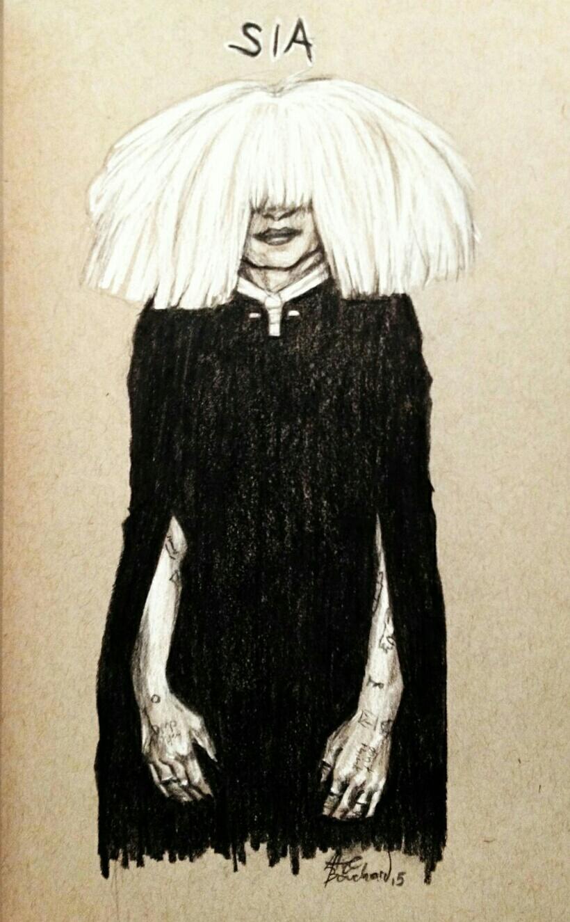 有没有人有歌手sia的高清壁纸求