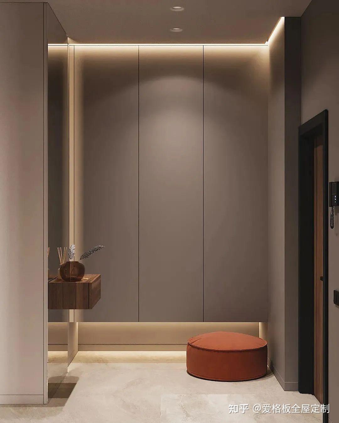 悬空式玄关柜设计 氛围感拉满 - 知乎