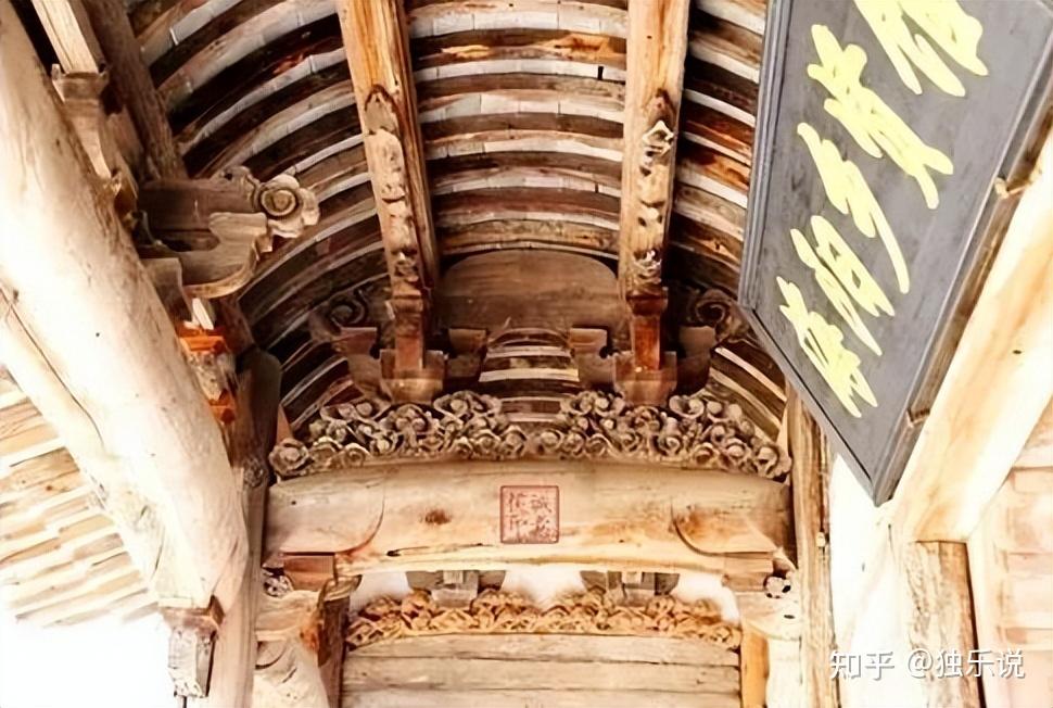 中国古建筑中的知识(二十四):月梁,肩负屋顶的脊梁 - 知乎