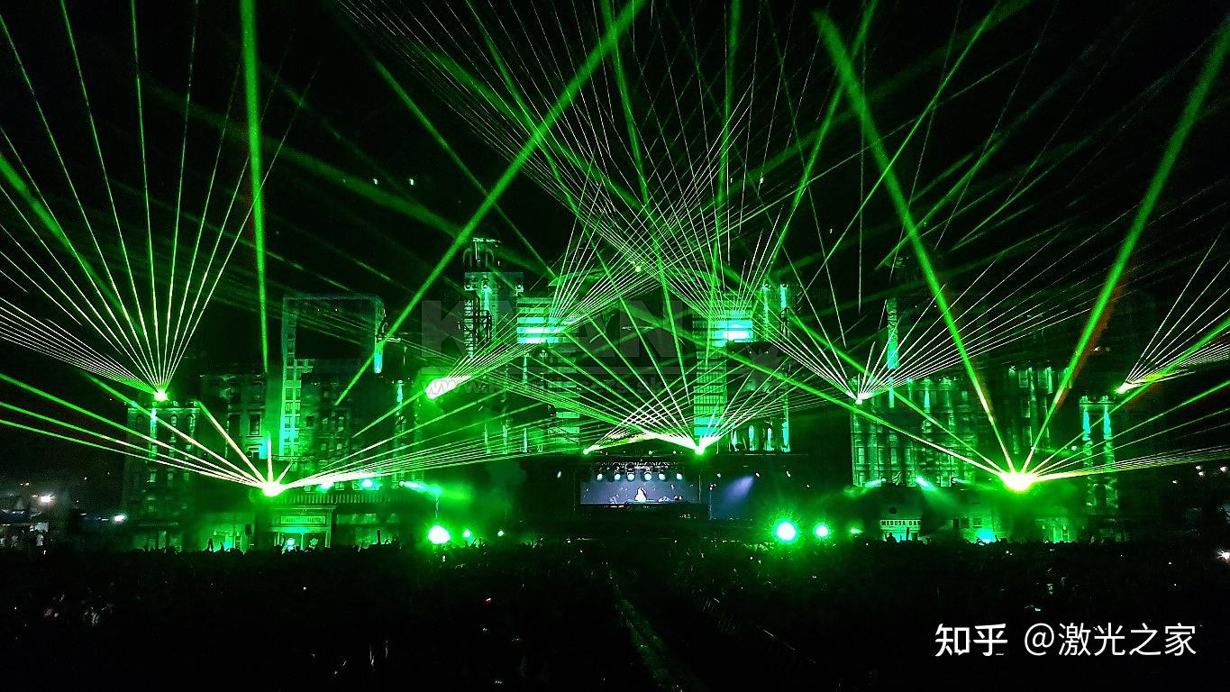 收藏!大型户内外舞台激光秀精彩图集