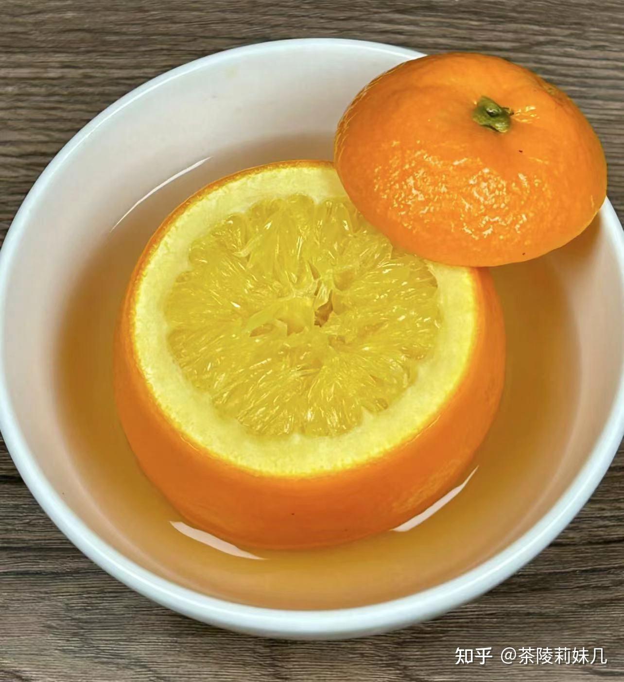 橙子盅怎么做_橙子盅的做法_帅团小妖_豆果美食