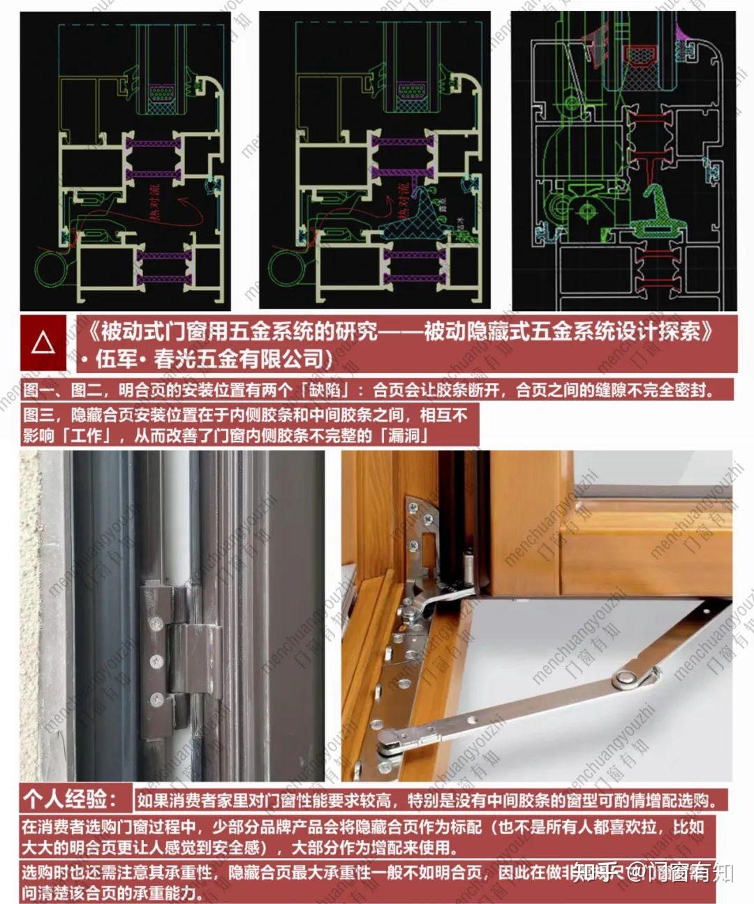 1 門窗五金的選擇,對於大部分消費者來說僅需考慮外在顏值的個人喜好