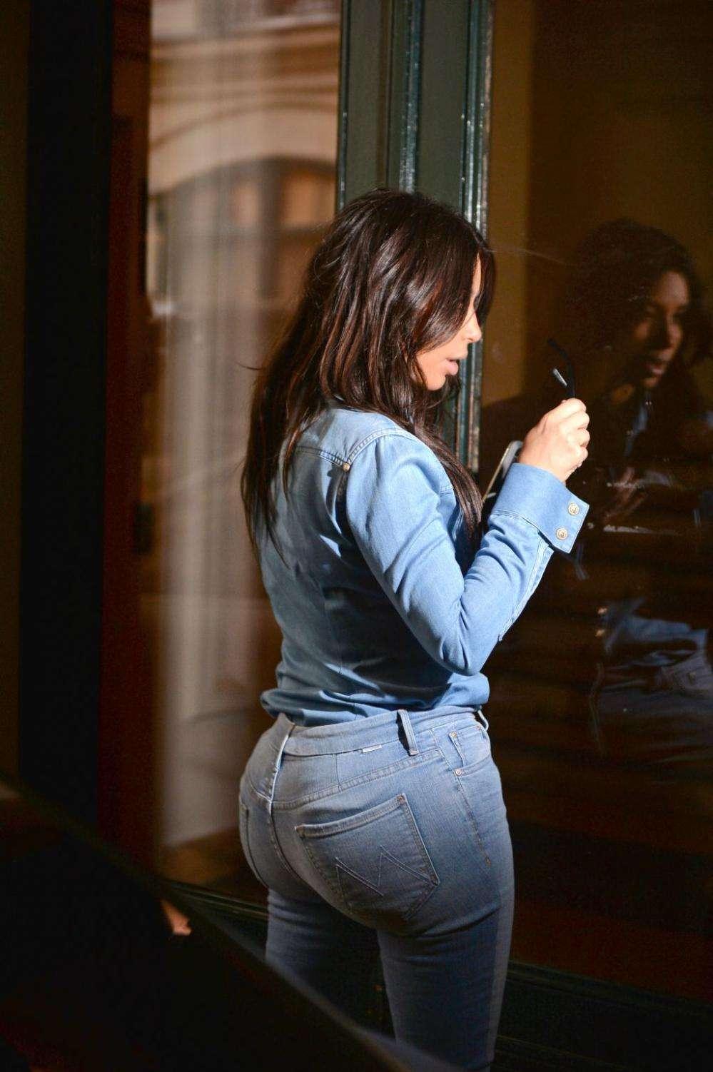 屁股大腰细的女孩都穿什么牛仔裤? - 知乎