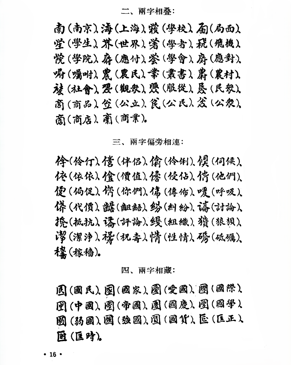 近代以来新造的「合体简字」 - 知乎