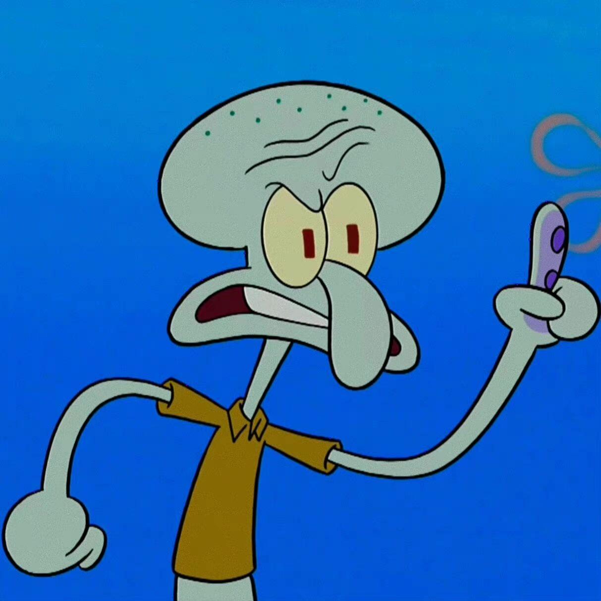 超多无水印的章鱼哥头像来啦