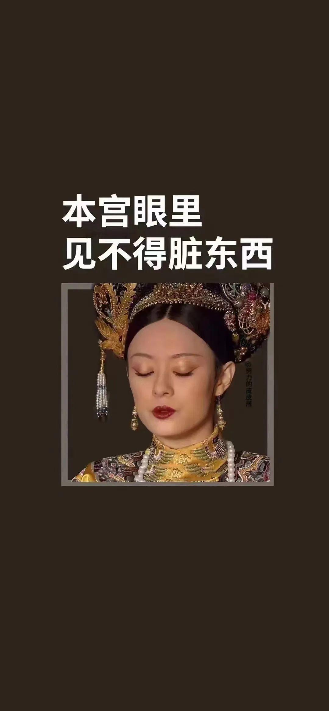 甄嬛传海报背景图片