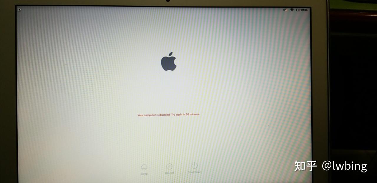 macbookair开机直接进入这个输密码状态无论怎么重启都一样请问如何