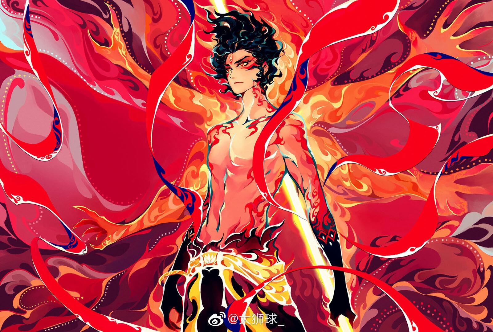 想要高清无水印的手机壁纸哪吒最好是哪吒小时候的