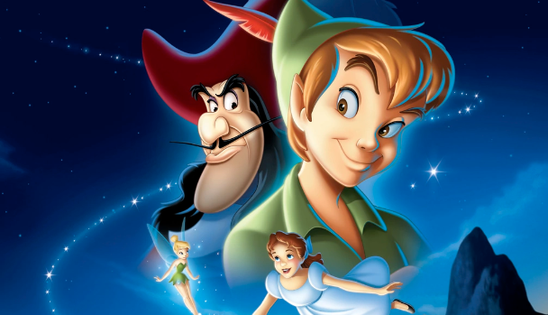 《彼得·潘》,讲述了小飞侠彼得·潘和温蒂,约翰,迈克这三个小伙伴们