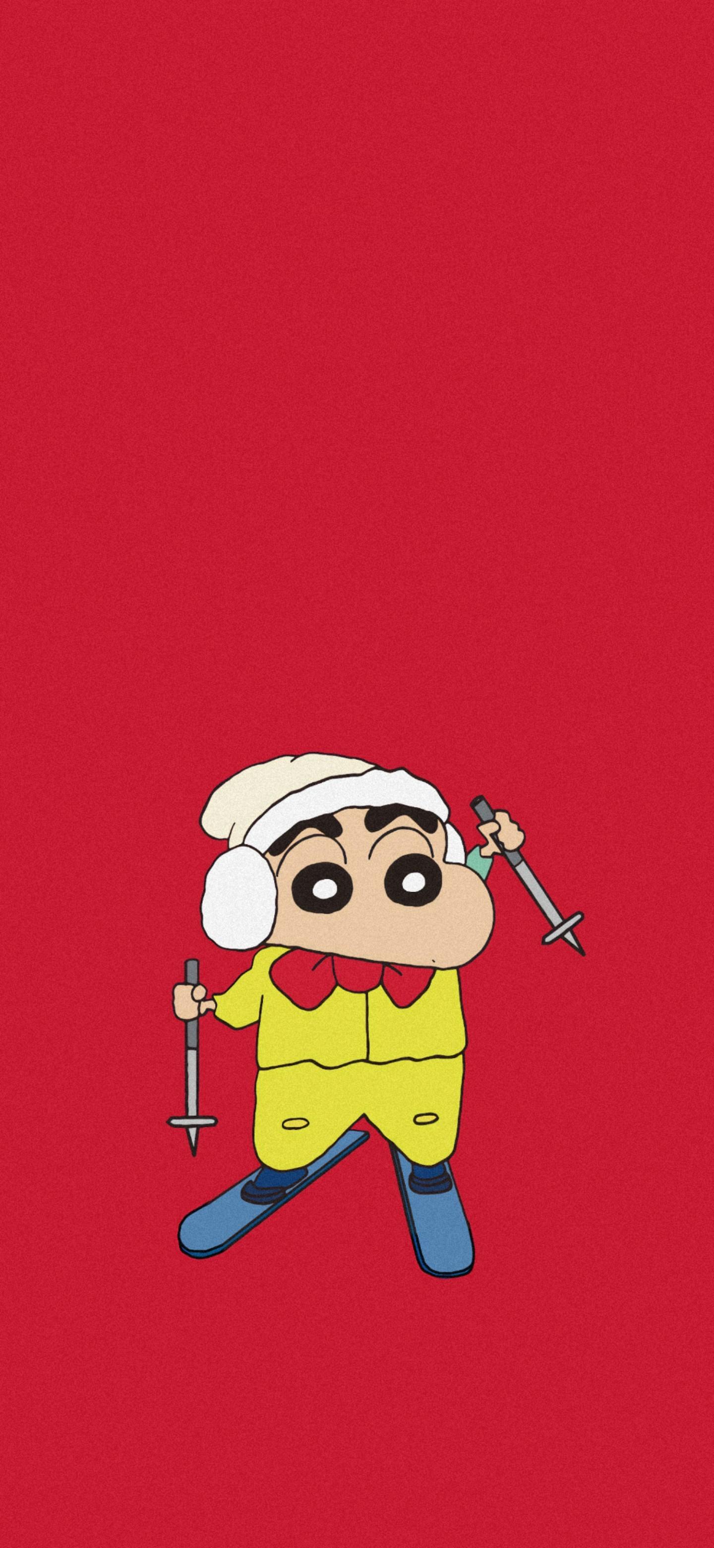 你们有这样的蜡笔小新壁纸吗