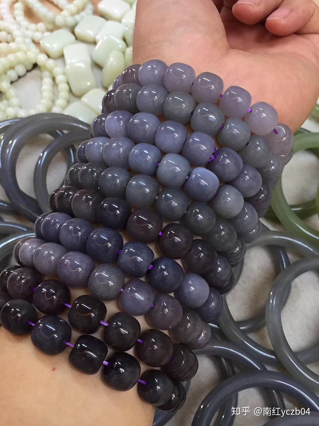 和田玉烟紫料深邃迷人 - 知乎