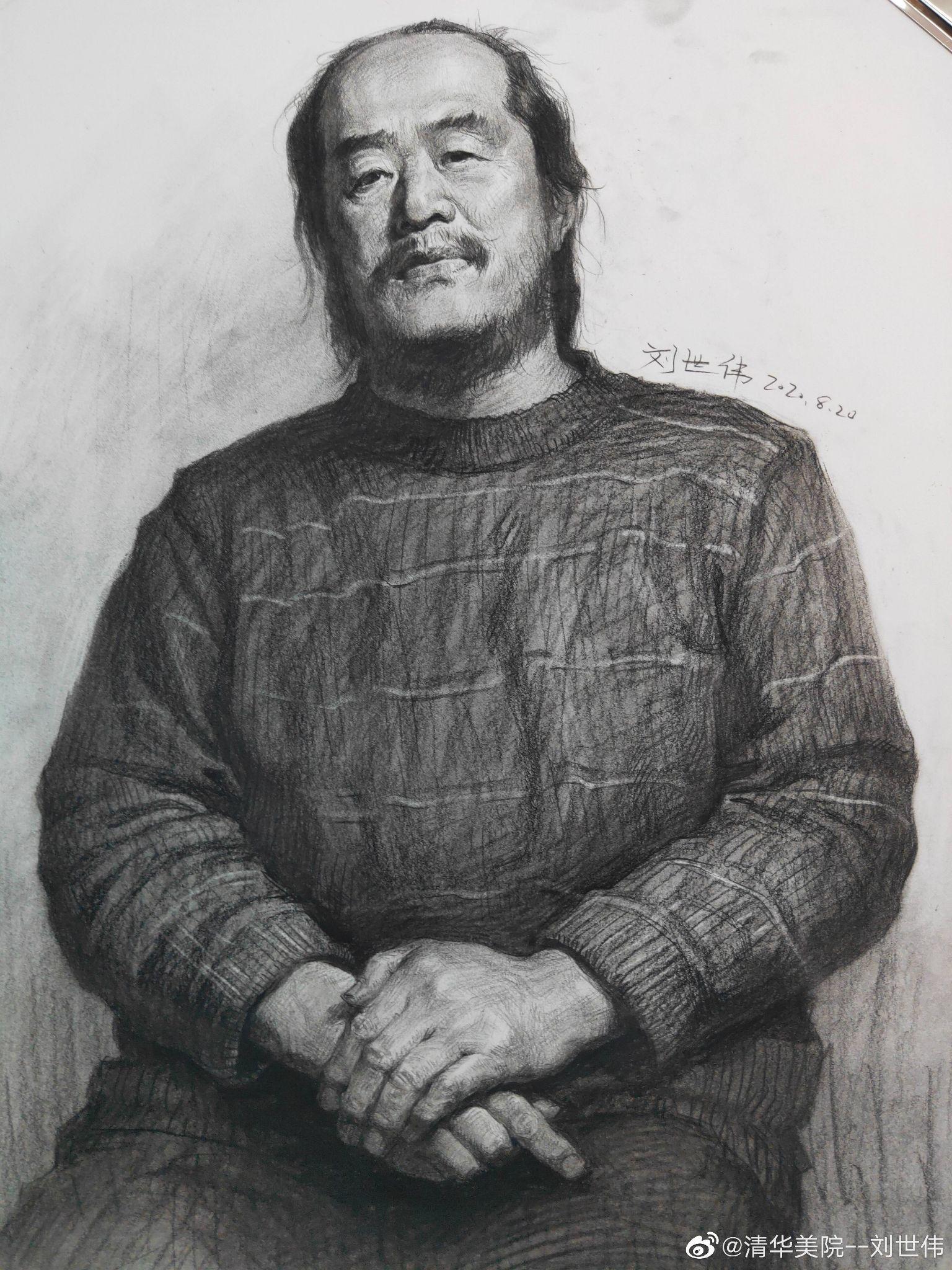 清华美术学院的唐靖的画是什么水平