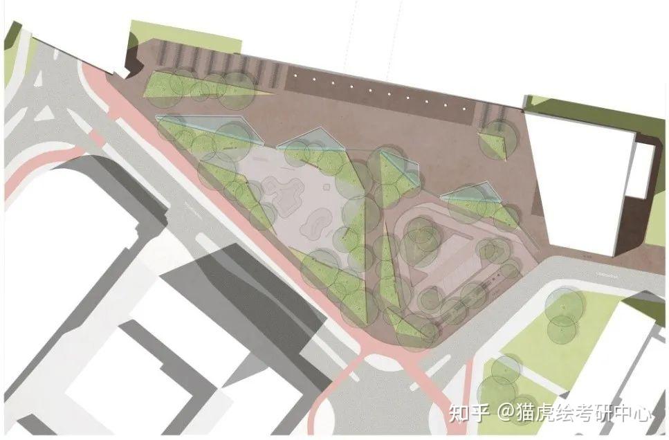 景观快题|城市广场 - 知乎