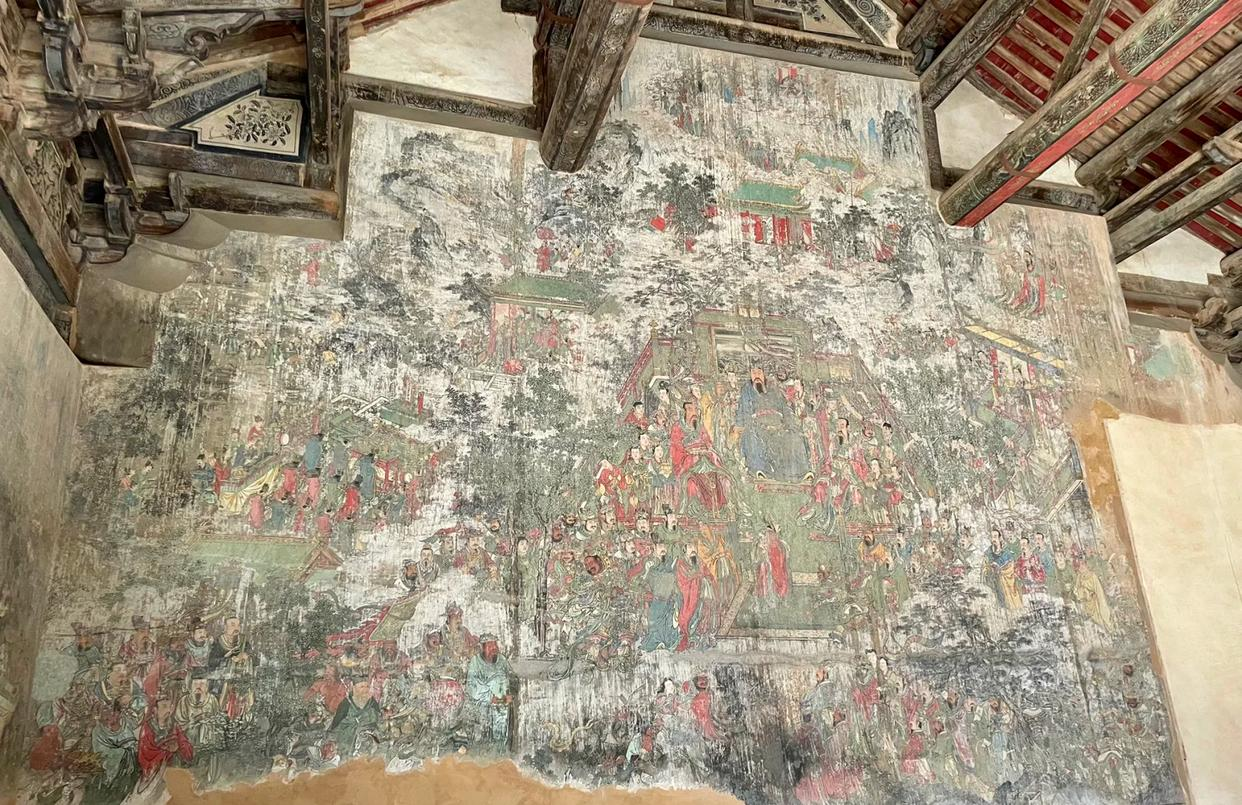 山西新绛县稷益庙-正殿：明代壁画 - 知乎