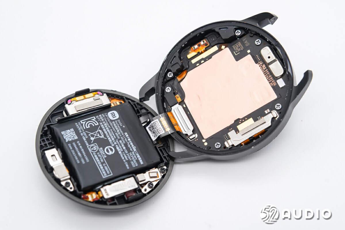 小米watch s3智能手表拆解,独立双频gnss定位芯片,精准运动轨迹