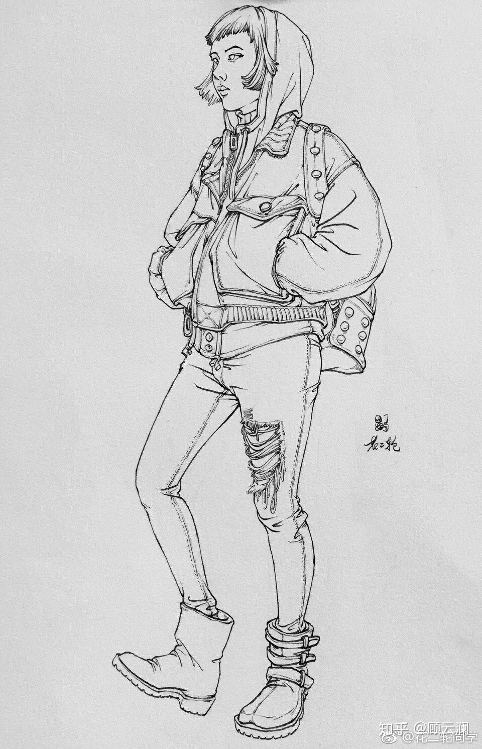 有哪些好看的速写?