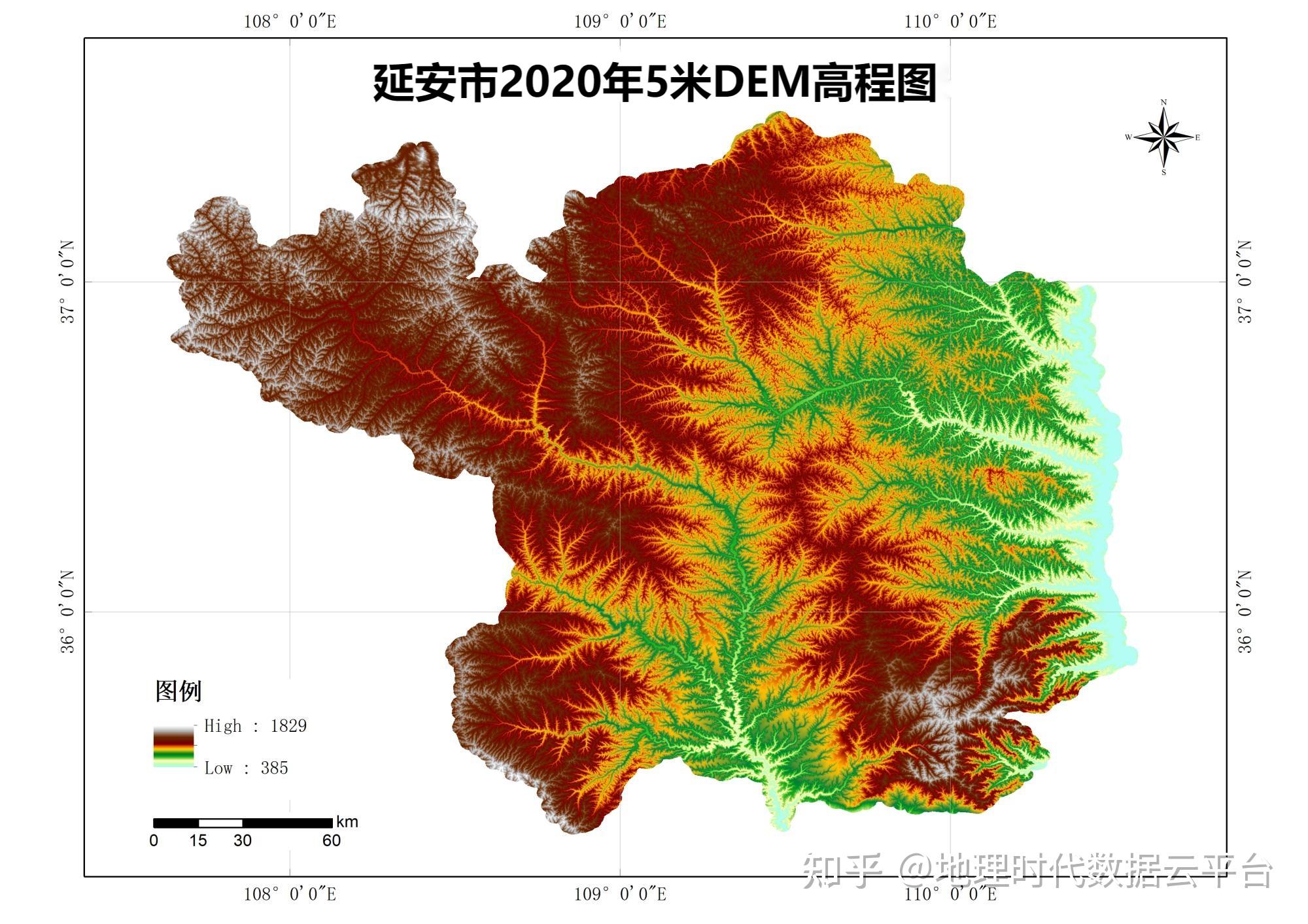 如何获取完整的中国DEM高程数据啊? - 知乎