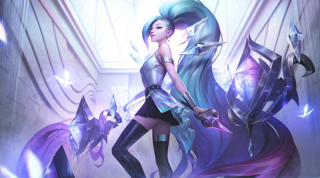 lol英雄联盟手游新手攻略萨勒芬妮星籁歌姬英雄技能皮肤资料介绍