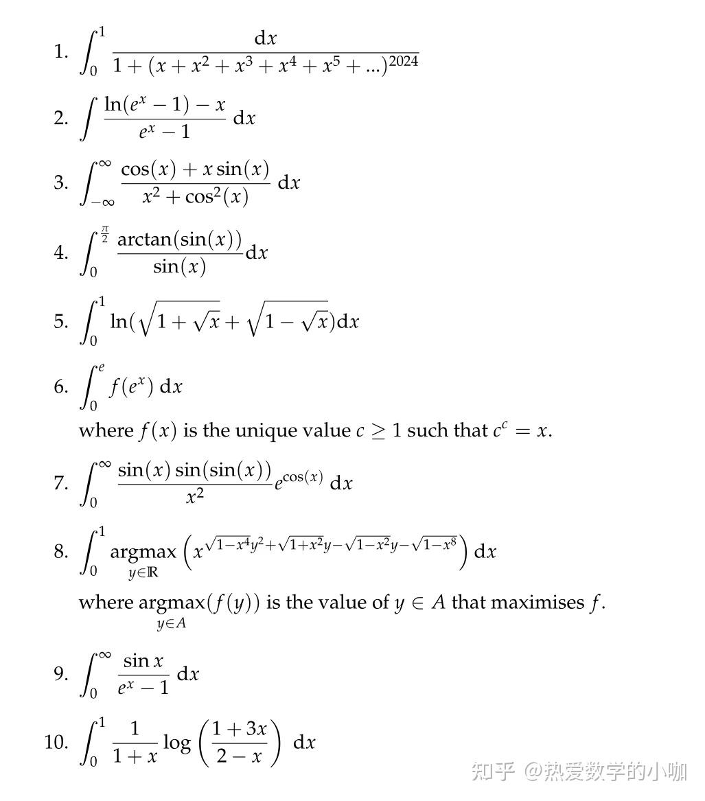 本届英国积分大赛的题目(试做) - 知乎