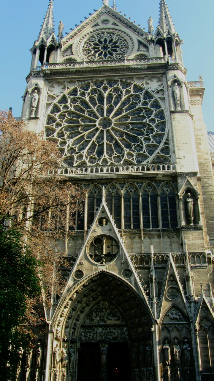 博雅娜评建筑丨哥特式经典:巴黎圣母院