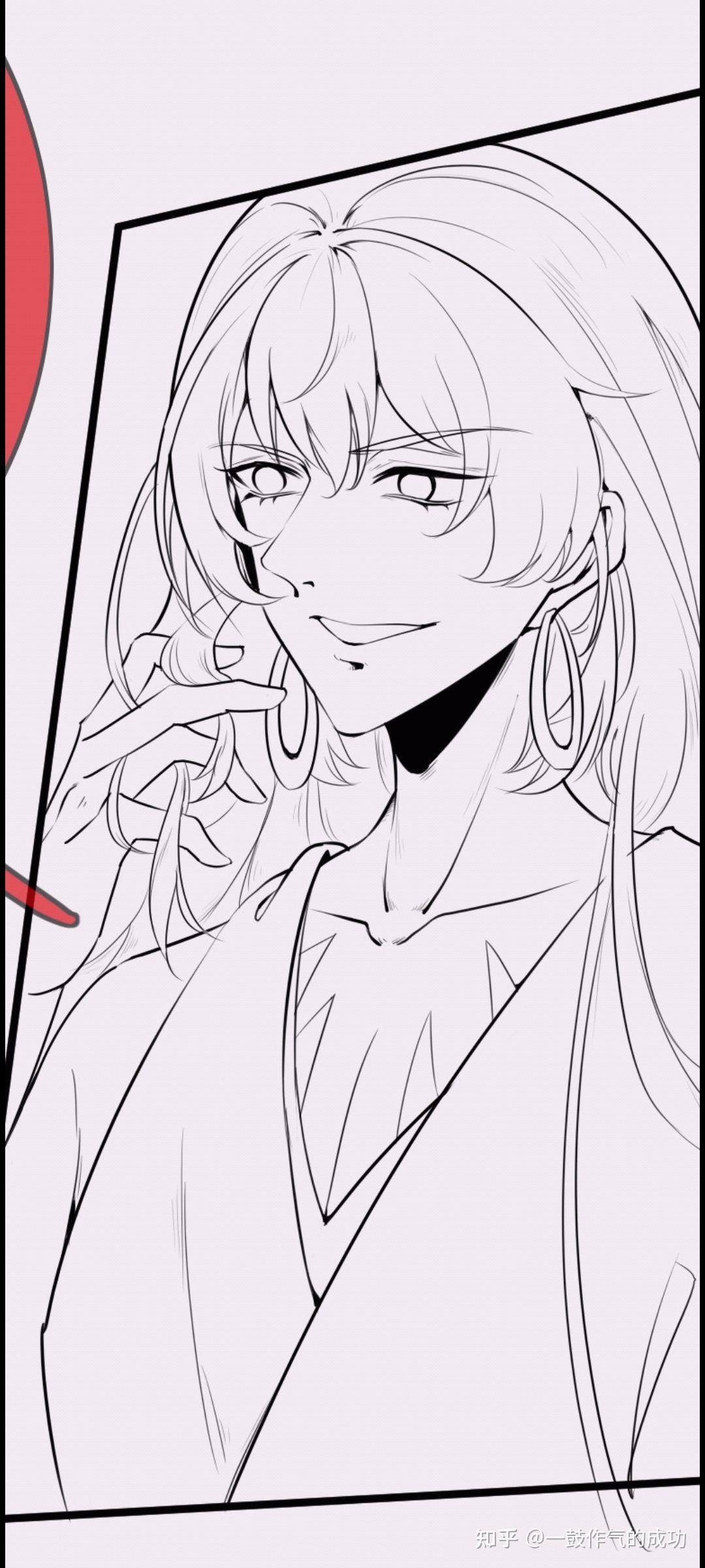 条漫勾线试稿没通过要画到什么程度才能过呢求大佬指点