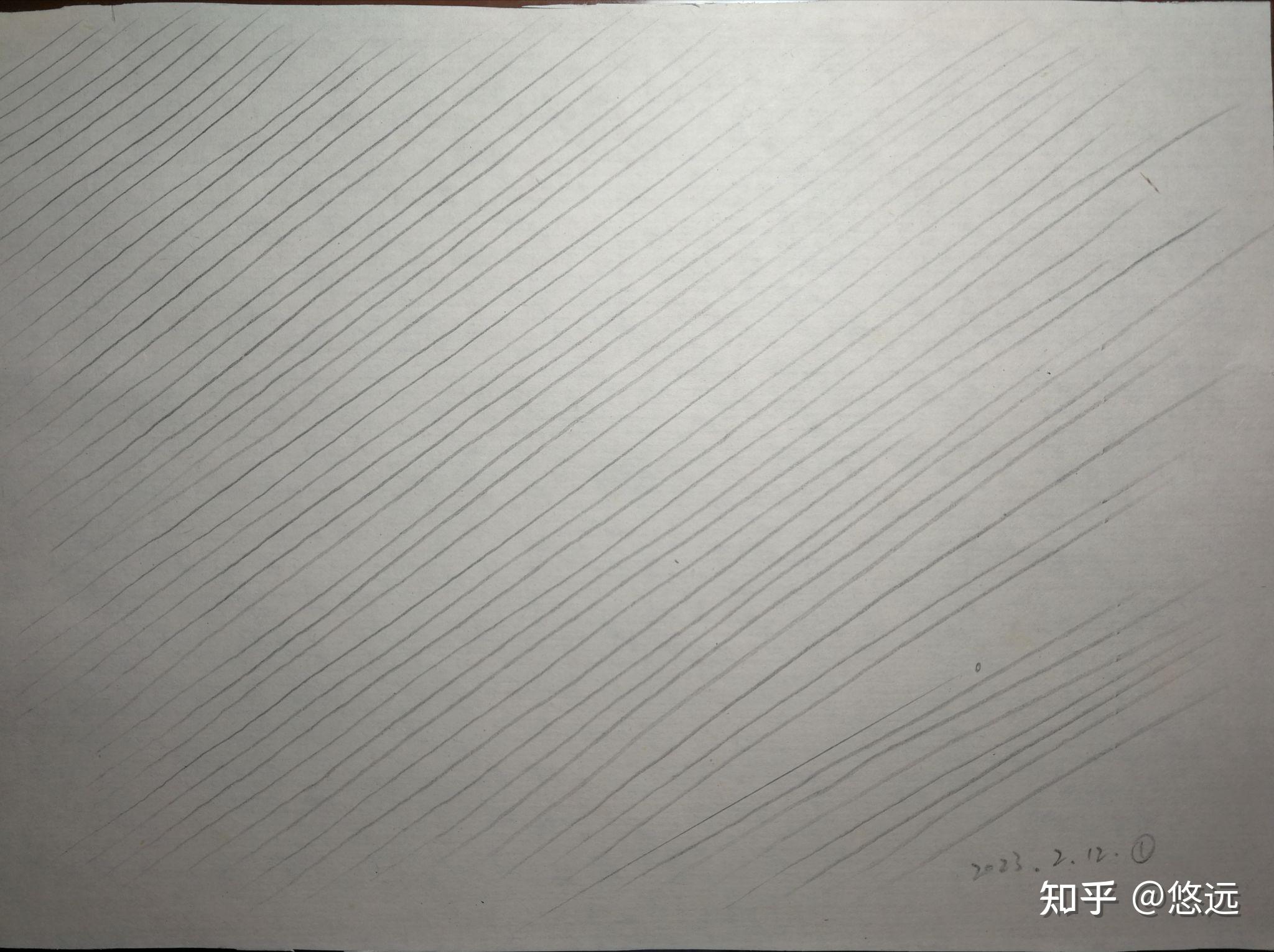 手绘长直线练习记录(二) - 知乎