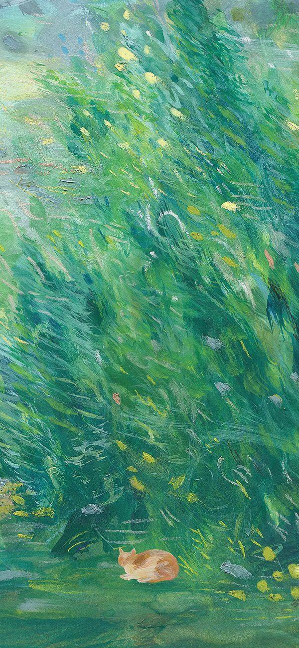 有哪些让你一眼万年的绿色系壁纸?(绿色壁纸大全图片清新自然)