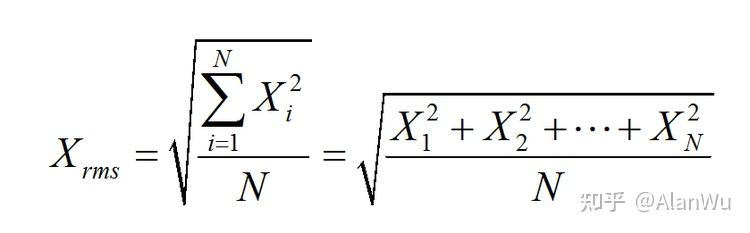 均方根值(RMS)+ 均方根误差(RMSE)+标准差(Standard Deviation) - 知乎