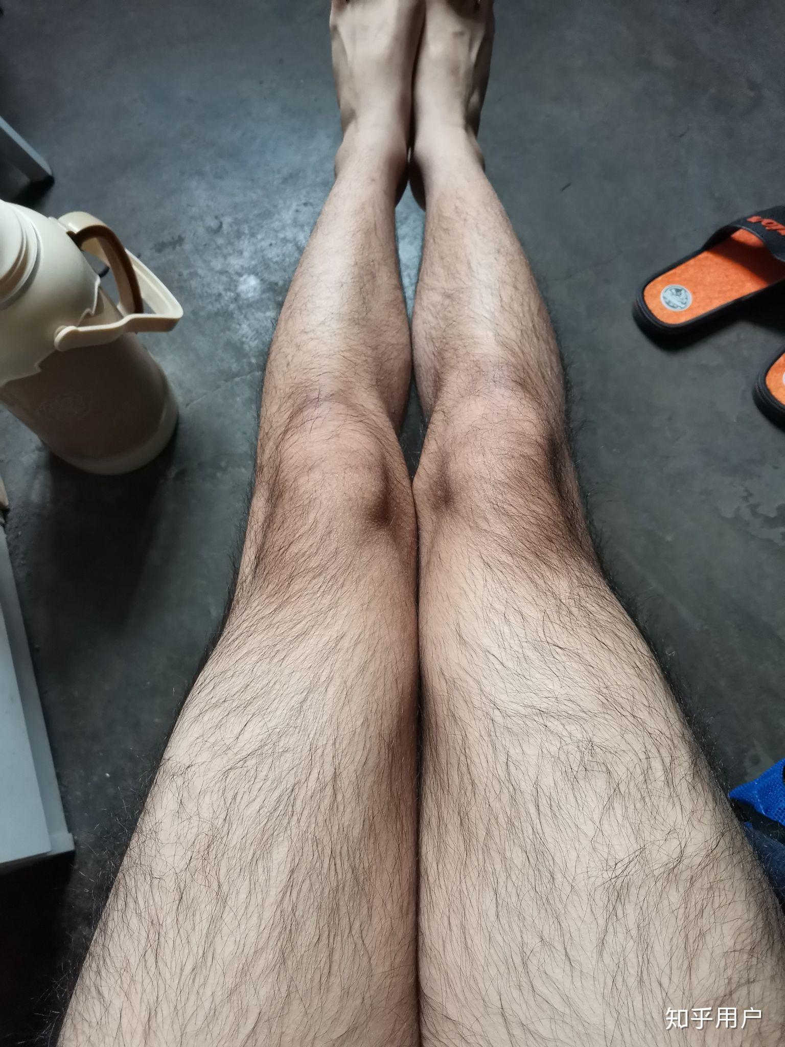 腿毛 真实图片