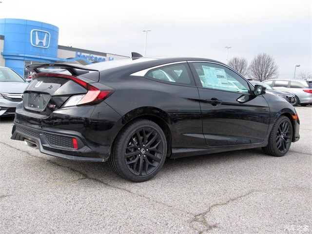 本田思域si双门版运动又帅气黑武士真香