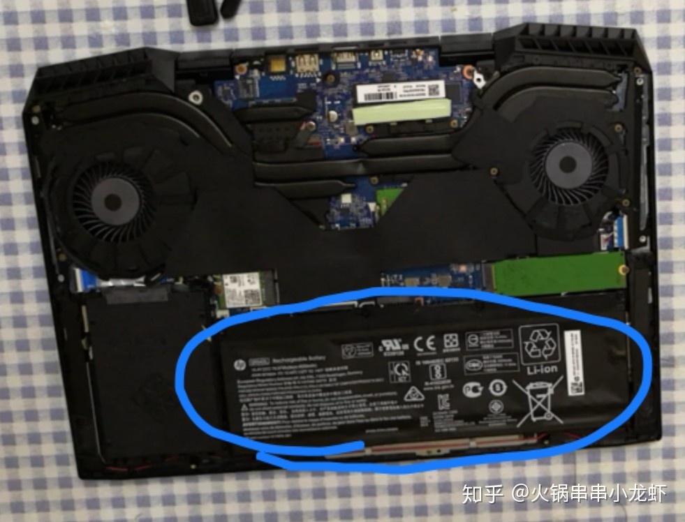 惠普光影精灵5的512g固态版本支持自己加装机械硬盘吗以及拆机分享