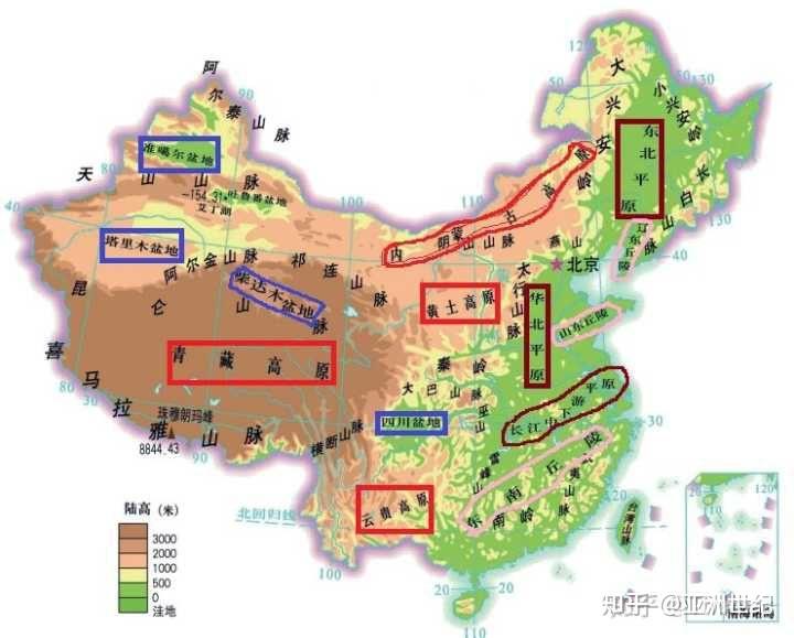 日本和我國地理地形環境對比