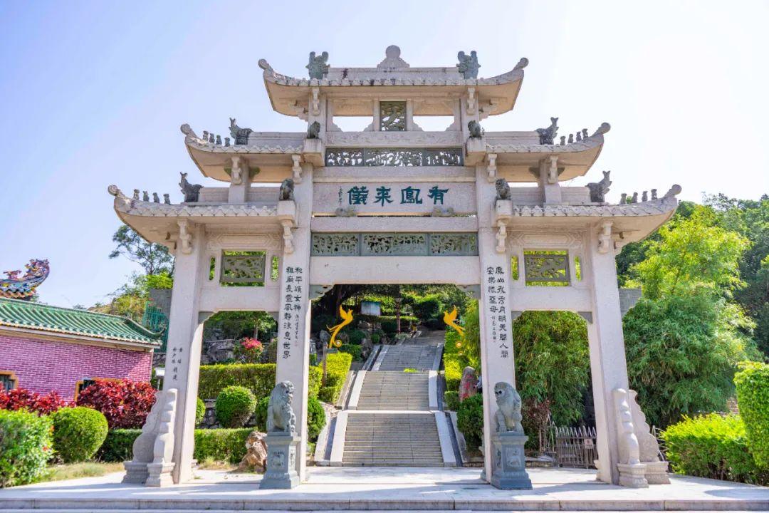 汕尾凤山祖庙旅游攻略看中国最大妈祖石雕像