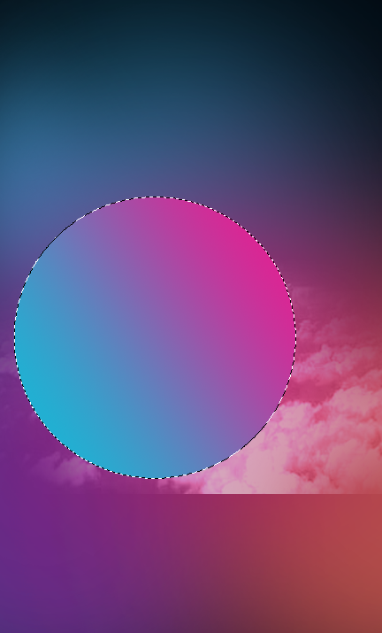 这种割裂的效果是怎么用ps做到的?