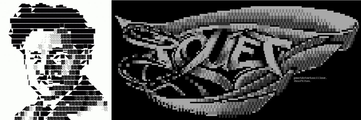 超越编码:文本图形(ASCII Art)术语的批判性观点 - 知乎