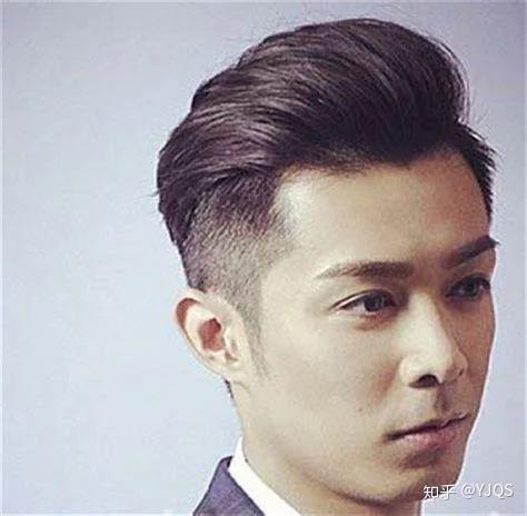 发际线高发量少圆脸男生适合什么发型? - 知乎