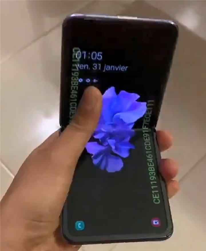 翻盖折叠屏三星galaxyzflip要来了