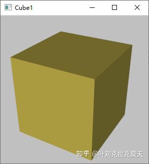 VTK官方示例Python版81 - Cube1.py - 知乎