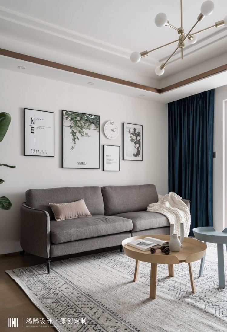 文艺小北欧风,这纯净的蓝白配色调,爱了!