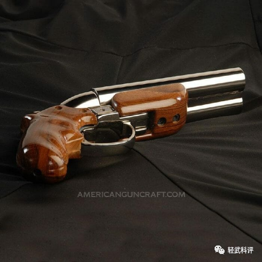 美国生产一百多年的火药神器12ga双管手枪