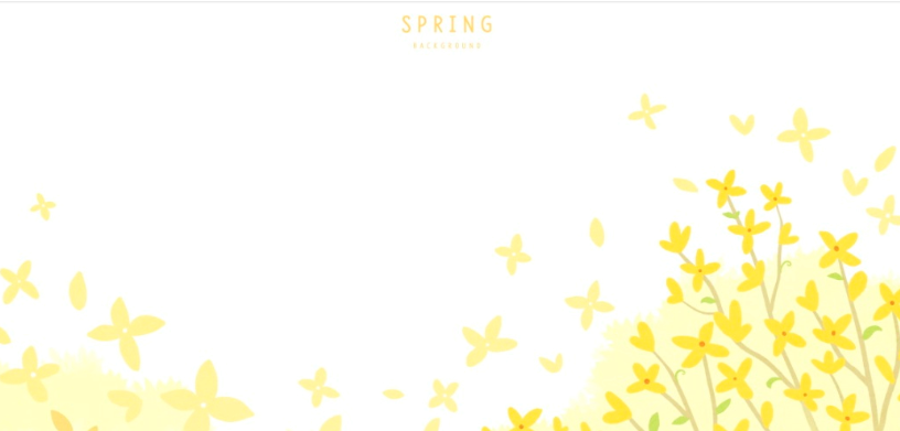 清新水彩手绘季节素材背景 给你的春天一点颜色 知乎