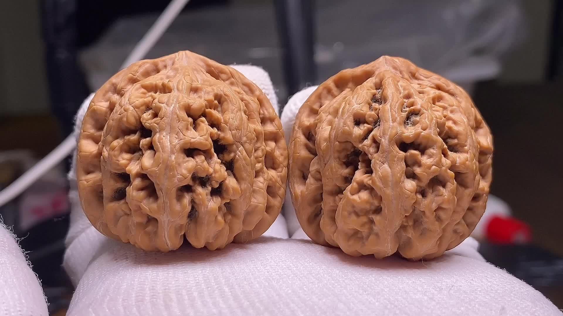 核路文玩核桃 的想法: 平谷正版大粗筋,霸气肌肉纹理配对精,边