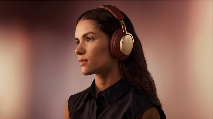 开启奢享聆听新体验"bowers & wilkins px8皇家勃艮第款头戴式耳机