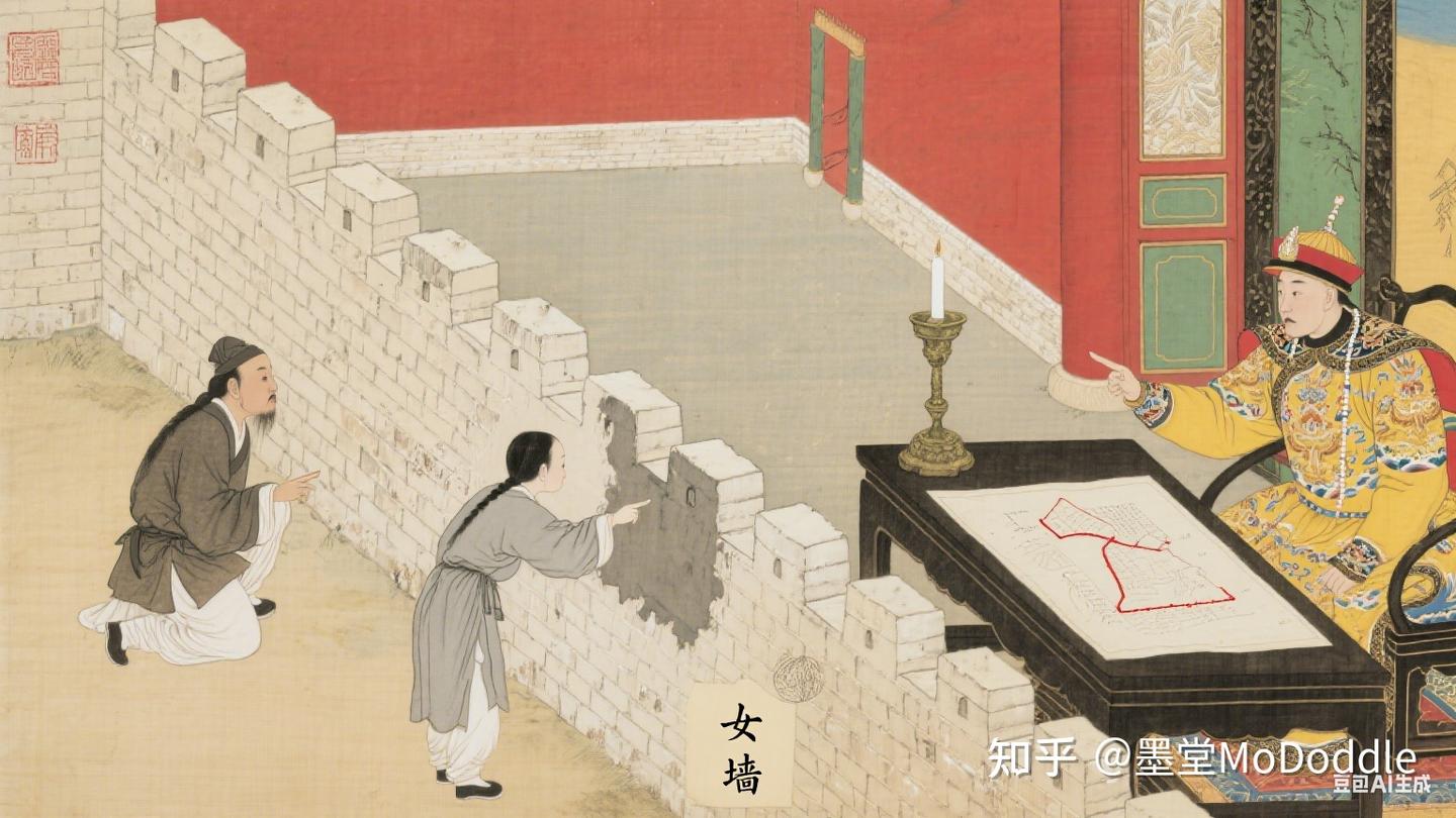 为什么古代把城楼上的墙垛称为“女墙”? - 知乎