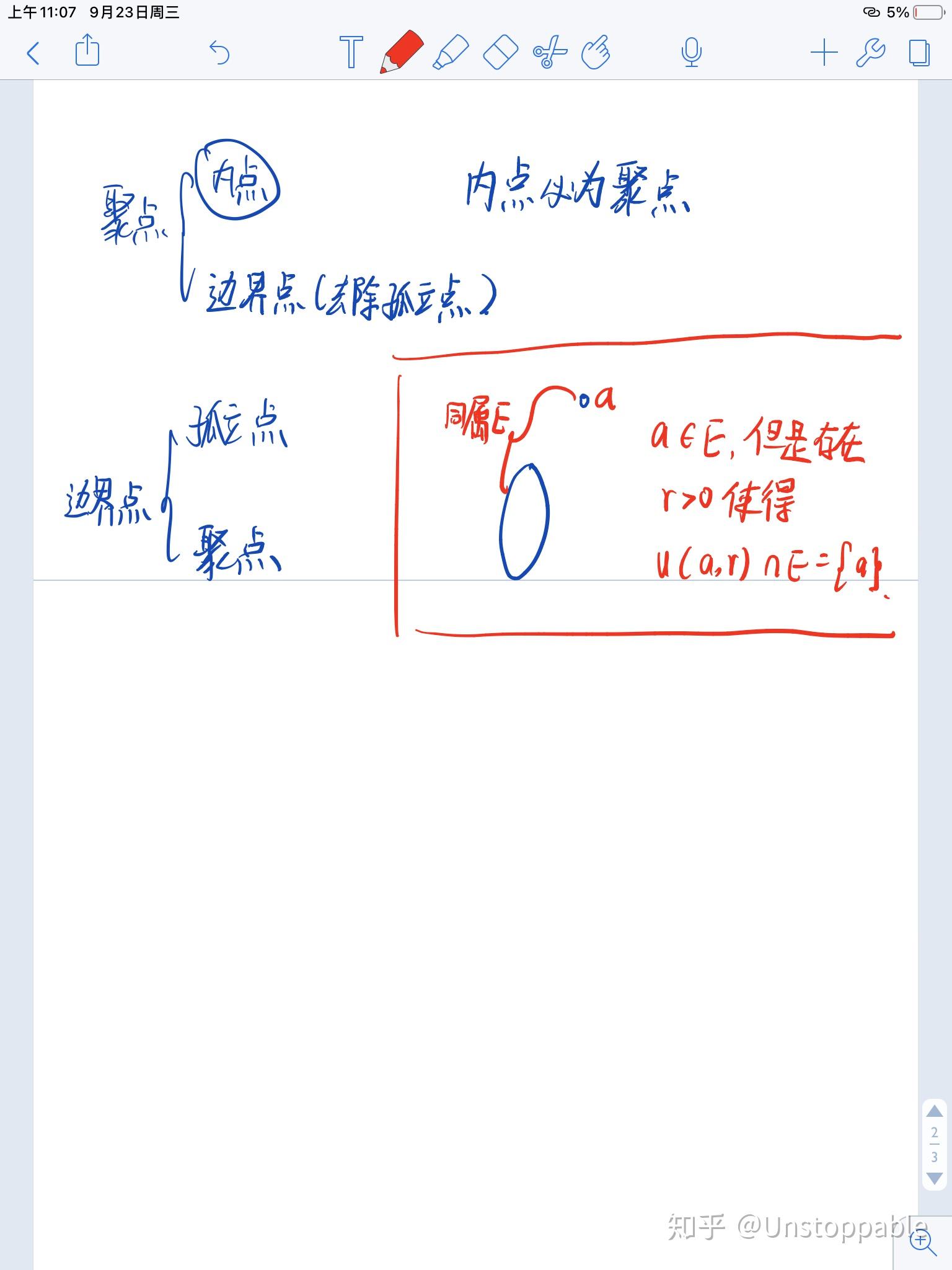 如何通俗地理解聚点孤立点? - 知乎
