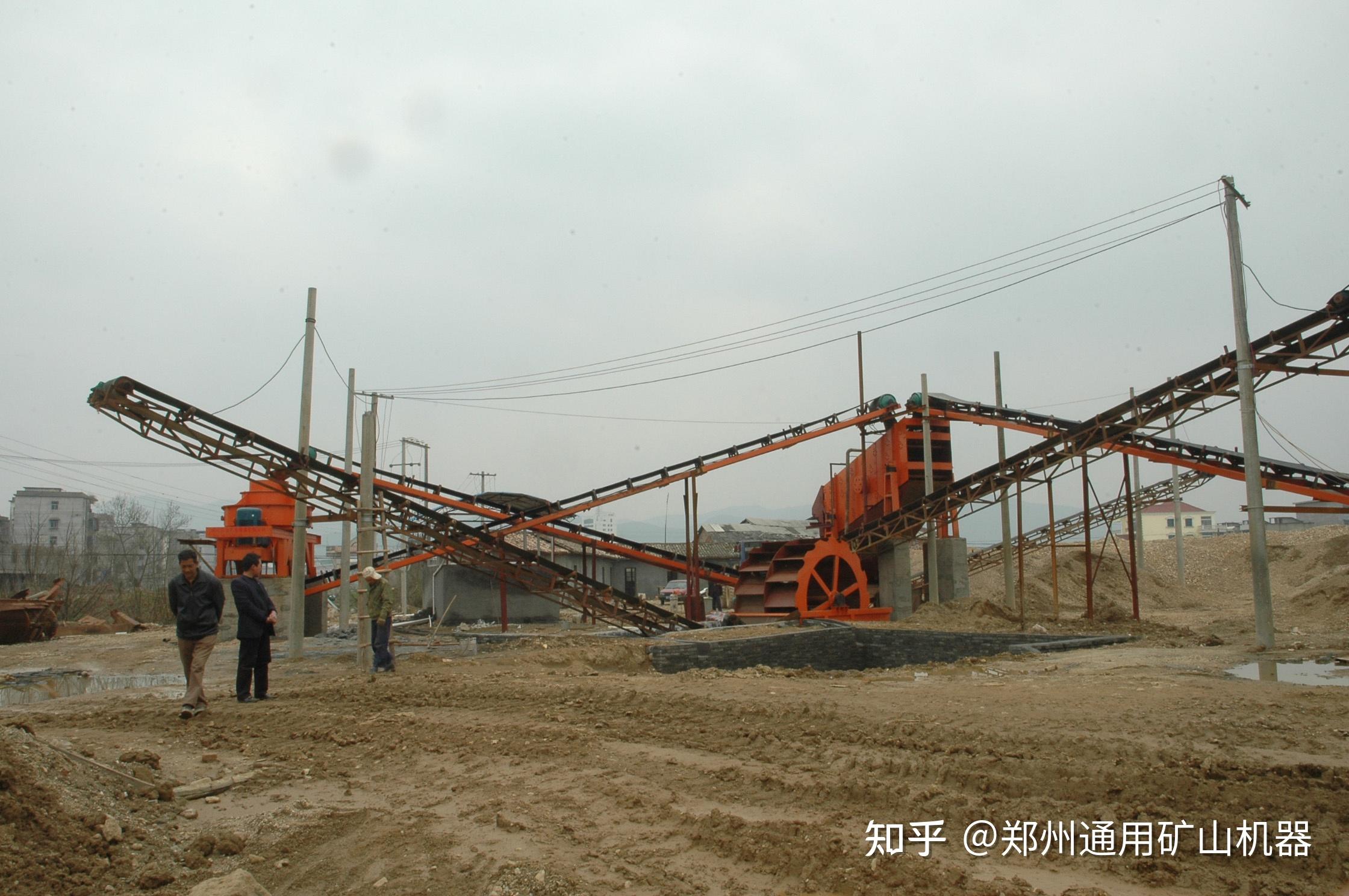 时产200吨河卵石制砂生产线助力景区开发