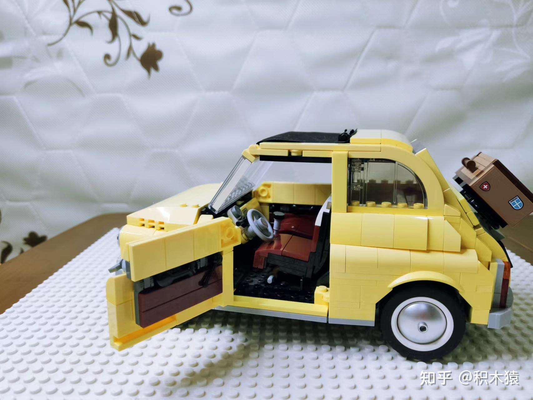 【乐高lego】10271 圆头圆脑的旅行车 「菲亚特500」 - 知乎