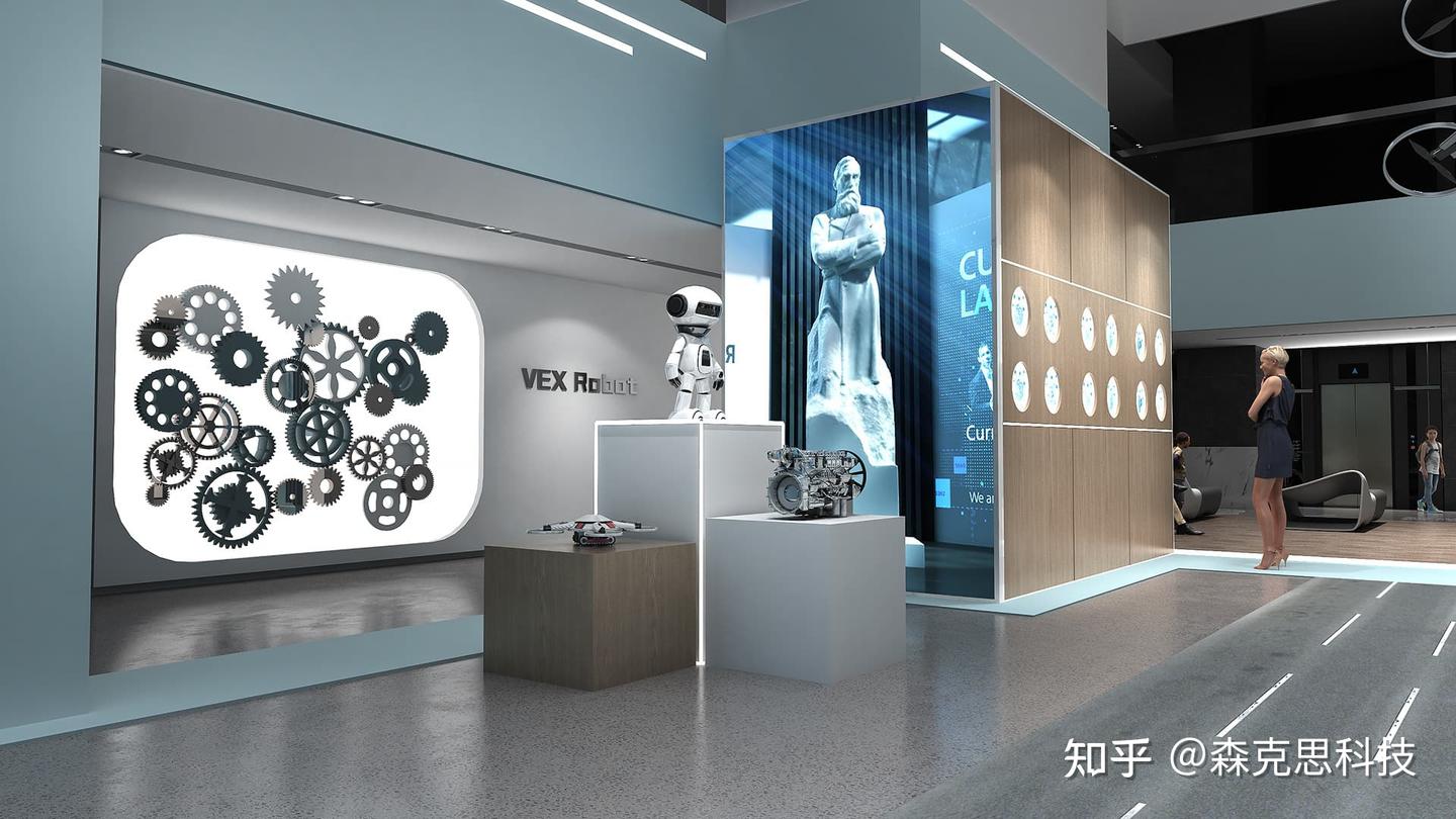沉浸人工智能展厅,畅享智能科技互动盛宴-森克思科技 - 知乎