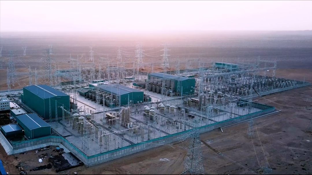 国网甘肃检修公司"云勘查"年检甘肃电网首座换流站